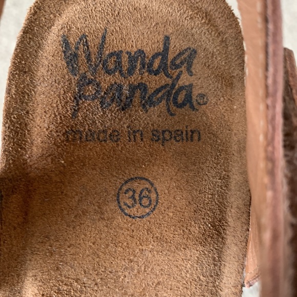 Wanda Panda chunky wedge sandals. New. Size 36. Made in Spain. VERY COMFORTABLE! - Picture 6 of 7